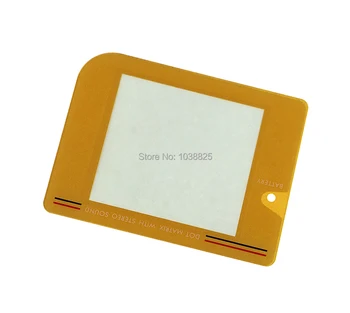

20pcs/lot plastic Gold yellow screen lens for gameboy GB console ChengChengDianWan