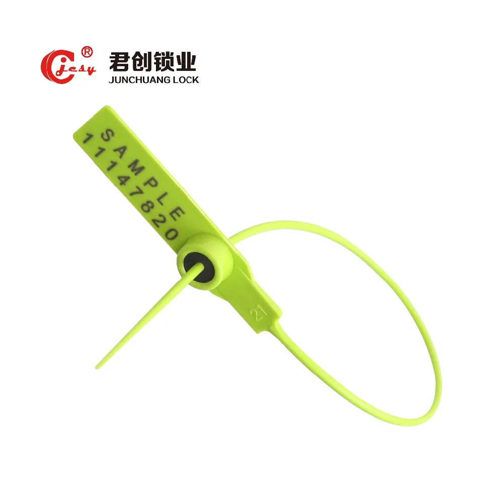 

JCSY JCPS007 100pcs Canisters Printing Bar Code Security Pull Tight Plastic Seal