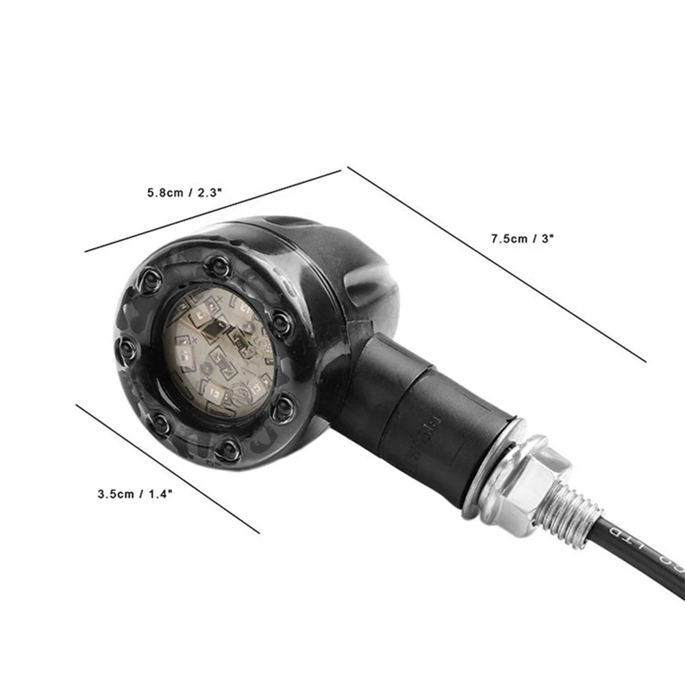 Универсальный мотоциклетный светильник сигнала поворота, тормозной светильник для YAMAHA fz10 yzf r1 xvs 1100 dragstar ybr 150 yzf-r25 cygnus-zr и т. Д