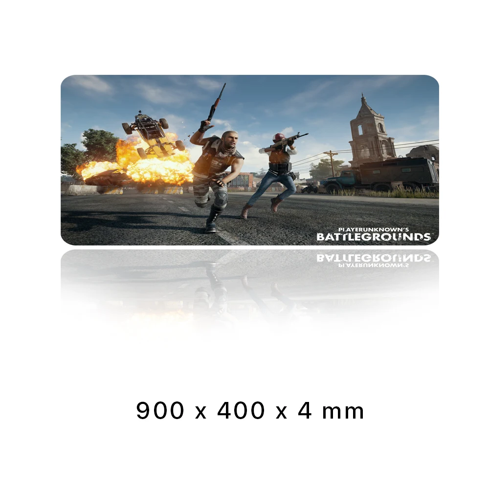 HD 900*400*4 мм большой игровой коврик для мыши Pubg для геймеров, плееров, моющийся, XL, большой размер, компьютерный ПК коврик для мыши для Battlegrounds