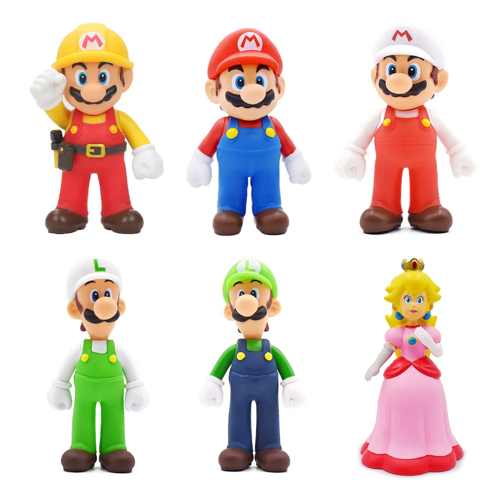 8-15cm Super Mario Figures Toys Super Mario Bros Bowser Luigi Koopa Yoshi Mario Maker Odyssey PVC Action Figure Model Dolls Toy 8-15cm Super Mario Figures Toys Super Mario Bros Bowser Luigi Koopa Yoshi Mario Maker Odyssey PVC Action Figure Model Dolls Toy