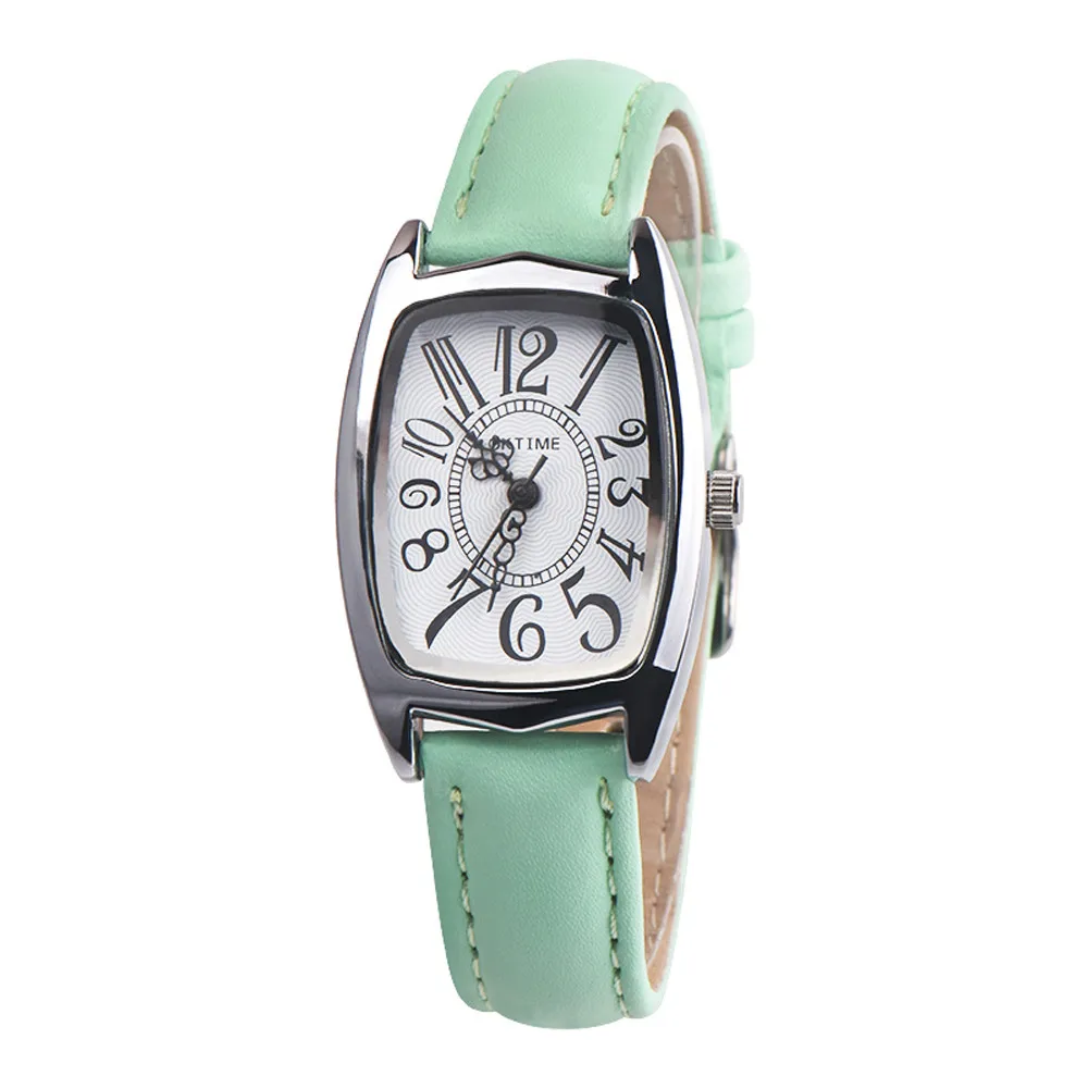 Модные нарядные часы женские шикарные повседневные часы из искусственной кожи с ремешком Аналоговые кварцевые наручные часы из сплава Relogio femininos