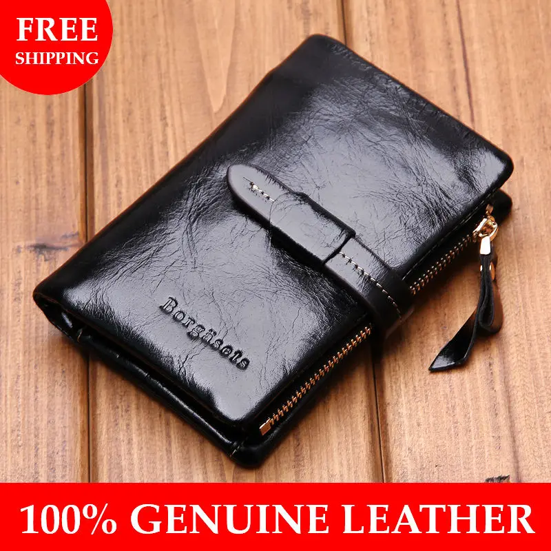 Women's Large Leather Zip Around Wallet Literacy Basics