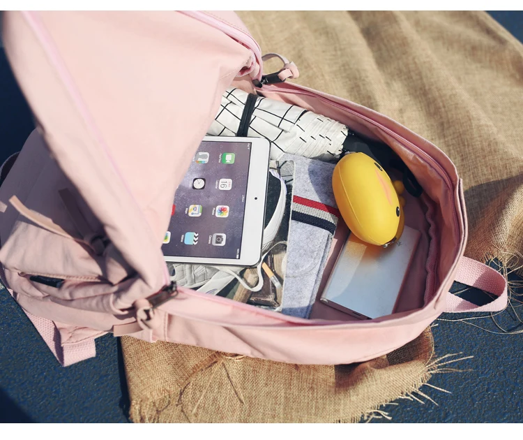 Menghuo High Quality Women Canvas Backpack Teenage Girls Leisure Backpack Bag Vintage Stylish Female School Bag Bookbag Mochilas (27)