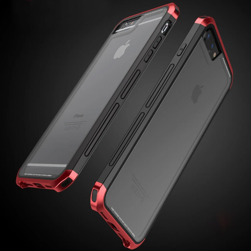 Bumper For Apple iPhone 6 S Case 6S X 7 8 Plus 10 Transparent Glass Cover iPhone6 Case For Apple iPhone 7 Case iPhone7 Plus