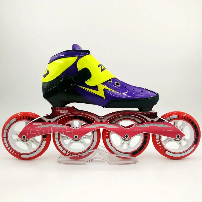 ZODOR профессиональная обувь для скоростного катания на коньках из углеродного волокна, роликовые коньки для детей и взрослых, роликовые коньки для мужчин и женщин