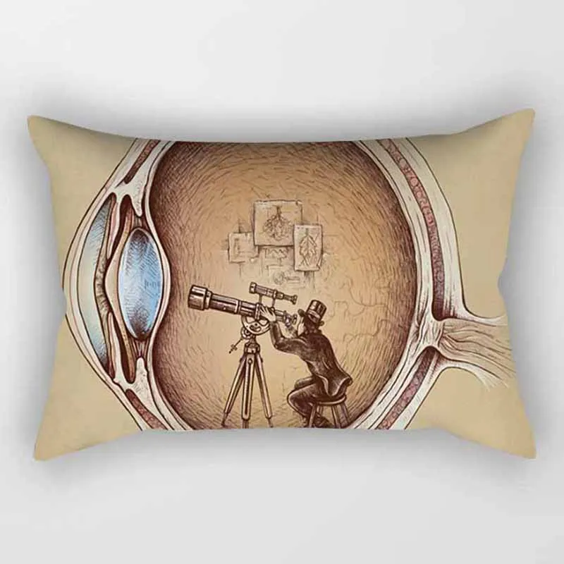 

Hot sale many styles cartoon pattern rectangle pretty pattern men women rectangle pillow case home pillow cover 50*30cm