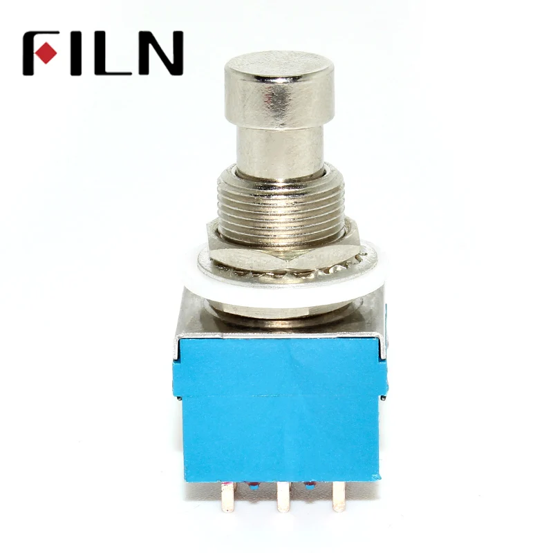 Good Quatlity 3PDT 9-PIN PCB Guitar Effects Stomp Switch Pedal Box Foot Switch (2)