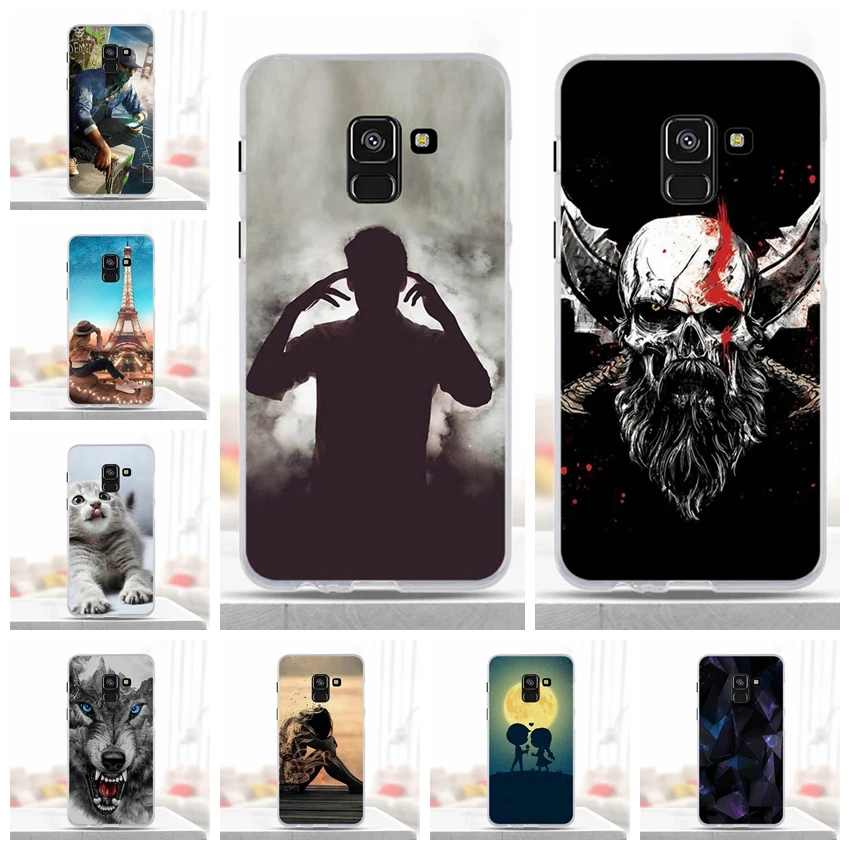 

For Fundas Samsung Galaxy A8 2018 Case Soft Silicone 3d Cat Cover For Samsung A8 2018 A530F Case Cover For Samsung A8 2018 Case