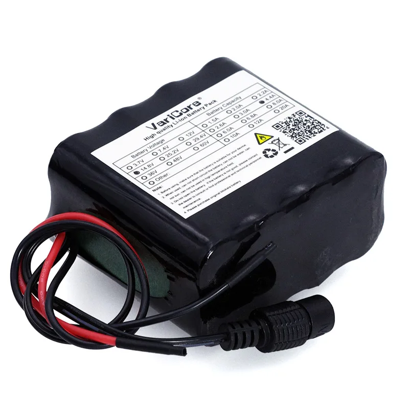 VariCore 14,8 V 4400mAh 18650 li-iom батарейный блок для ночной рыбалки, обогреватель для шахтерской лампы, усилитель батареи с зарядным устройством BMS+ 16,8 V