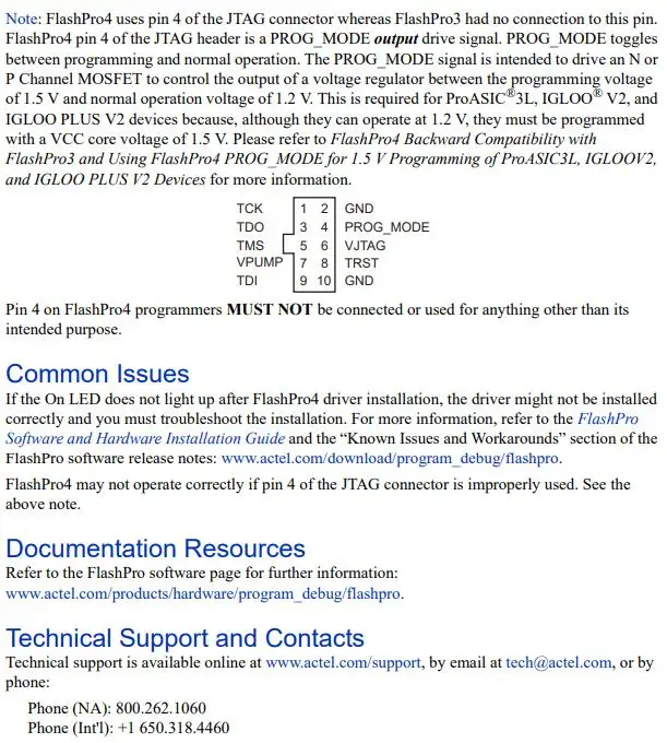 FLASHPRO4 INFO 2