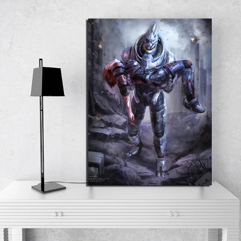 

Mass Effect Anna Svab Found Her By Svanha Canvas Posters Prints Wall Art Painting Decorative HD Pictures Bedroom Home Decoration