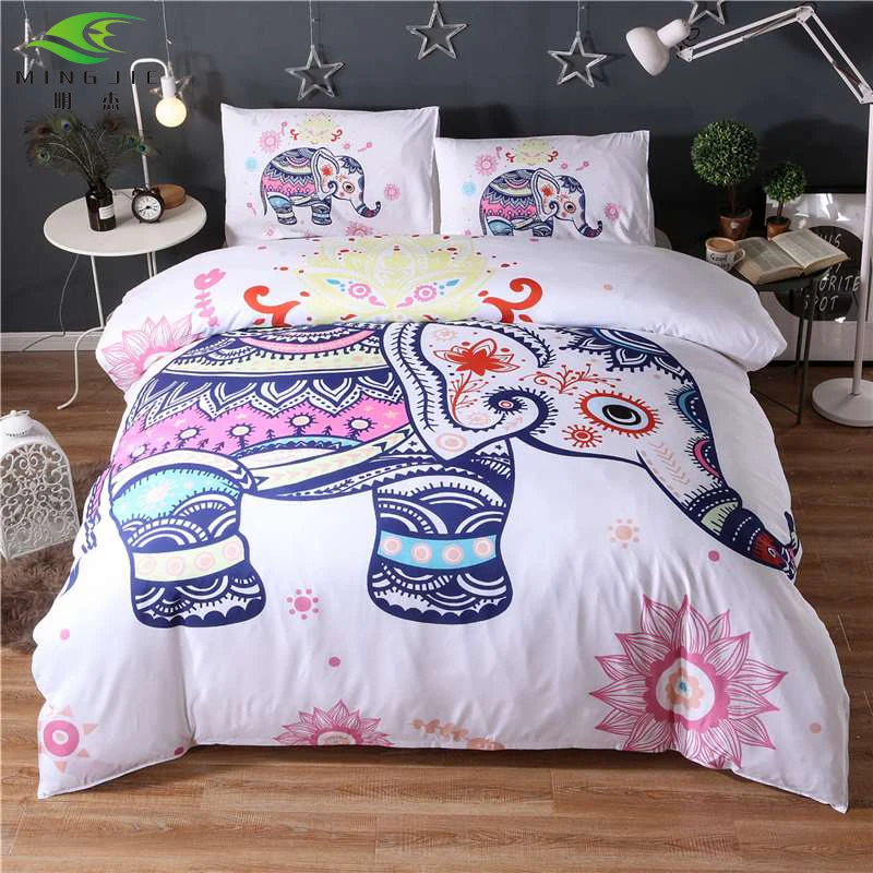 The Elephant 3d Bedspread Ingle Uk Queen Cn Queen Us Queen King