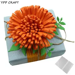 Ypp Craft Новый цветок металла Штанцевые формы Трафареты для DIY Скрапбукинг/фотоальбом Декоративные Тиснение DIY Бумага карты