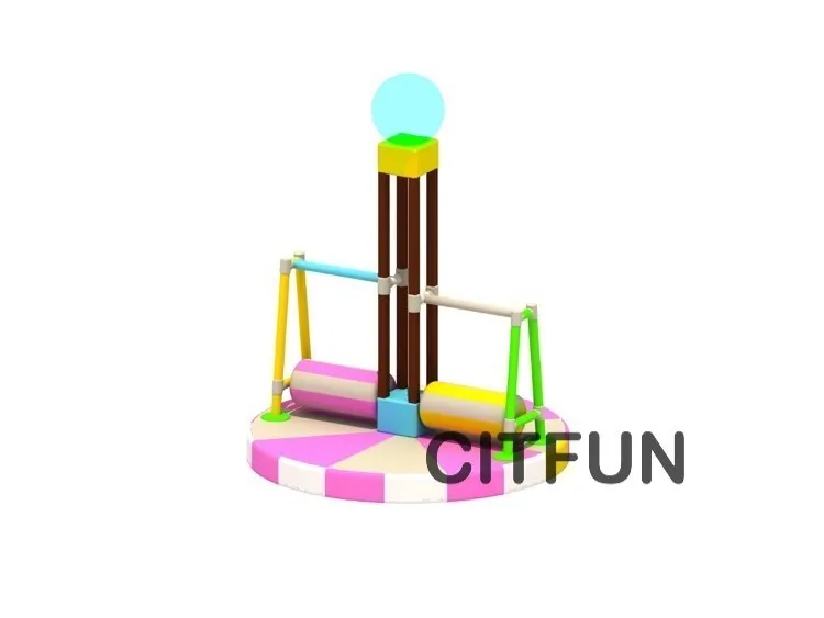 Китай ПВХ мягкие игровые площадки для помещений электрические качели игровое оборудование SD-009A