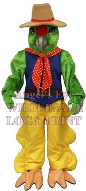 Papagei Cowboy Maskottchen Kostum Professional Kunden Cartoon Cowboy Vogel Ara Thema Anime Cosplay Kostume Karneval Phantasie Kleid Kit Costume Animal Costume Helmetcostume Ballet Aliexpress