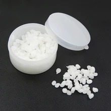 Белые Волшебные восковые гранулы, используемые для невидимой нити плавающей крупным планом магический трюк реквизит аксессуары