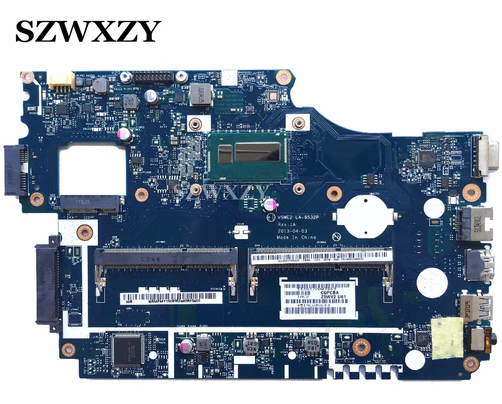 For Acer E1-532 E1-572 Laptop Motherboard i7-4500u Processor NBMFM11008 V5WE2 LA-9532P | Компьютеры и офис