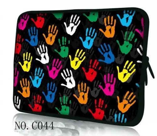 

Colorful Hands Laptop Bag Neoprene Portable Sleeve Case Waterproof Computer Handbag For 10 10.6 11.6 12 13 13.3 15 15.6 Mini PC