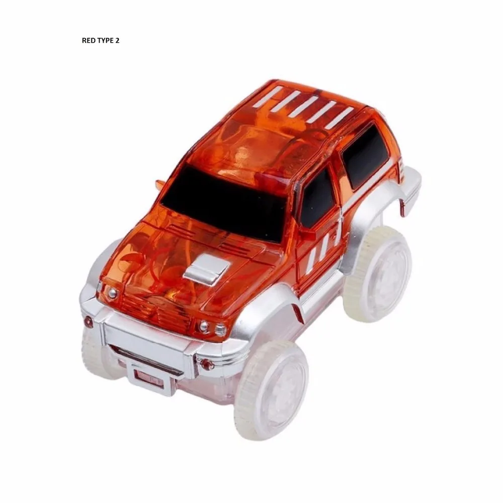 1 шт светодиодный свет автомобилей для треков электроника автомобиля игрушки с мигалками Фантазии DIY машинки для малыша картинки треков