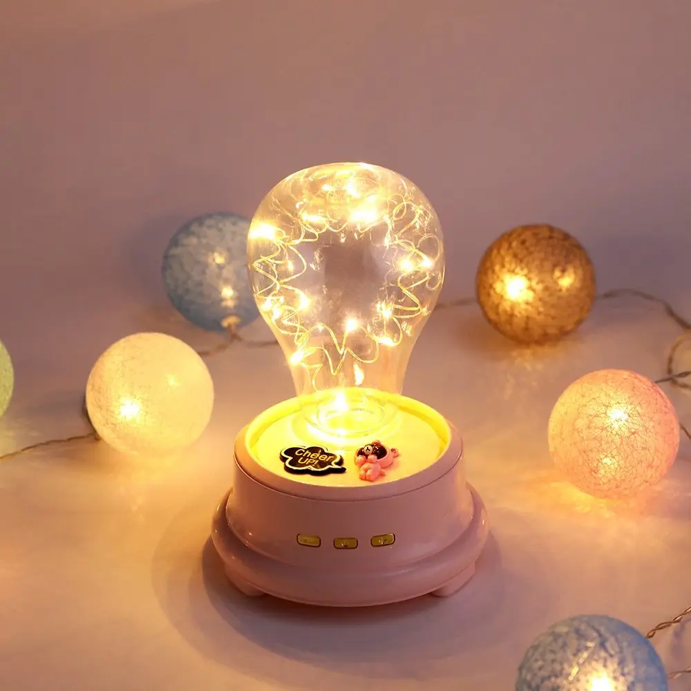 Dreamlike Музыка лампа прекрасный светодиодный ночник зарядка через usb акустика настольная декоративные голос динамик
