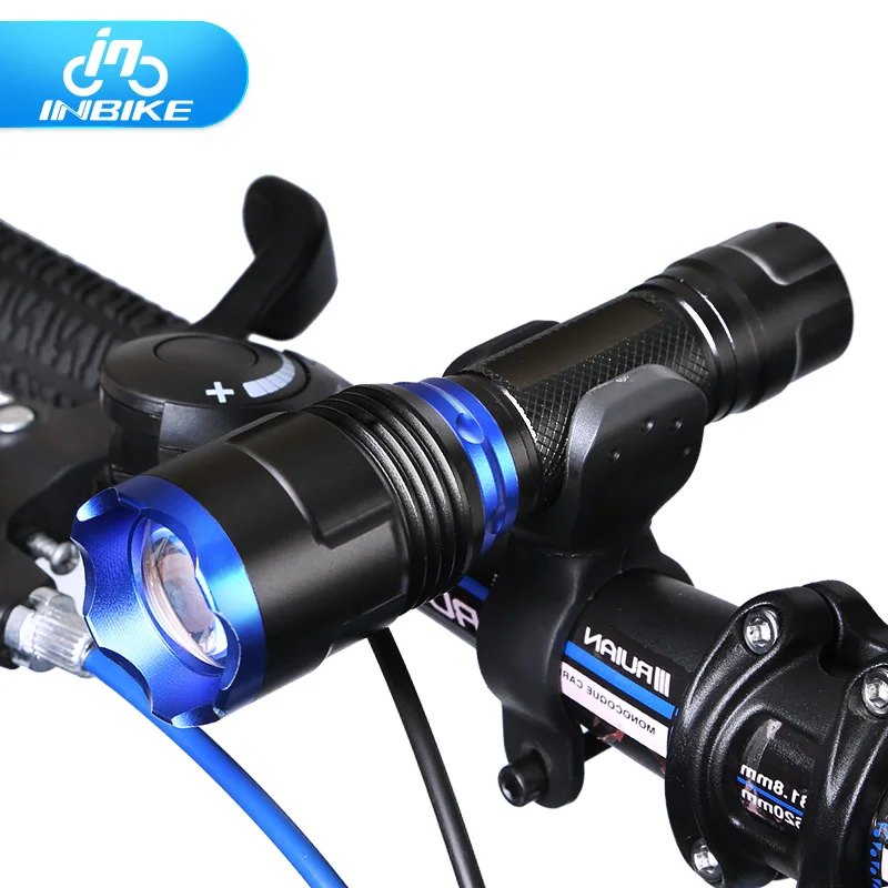 Top INBIKE Bike Light Front Handlebar with Torch Holder Led Bicycle Front Light Cycling Flashlight Q5 Zoom Bicycle Accessories IL779 1 Top INBIKE Bike Light Front Handlebar with Torch Holder Led Bicycle Front Light Cycling Flashlight Q5 Zoom Bicycle Accessories IL779 1