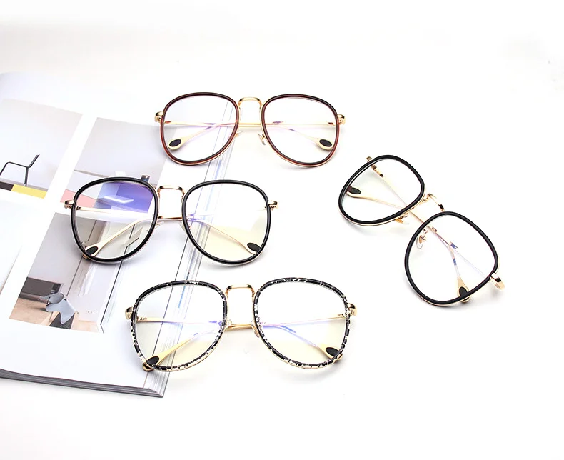 Cubojue, негабаритная оправа для очков, для женщин и мужчин, большое лицо, очки с прозрачными оптическими линзами, женские очки ботаника, очки, чехол