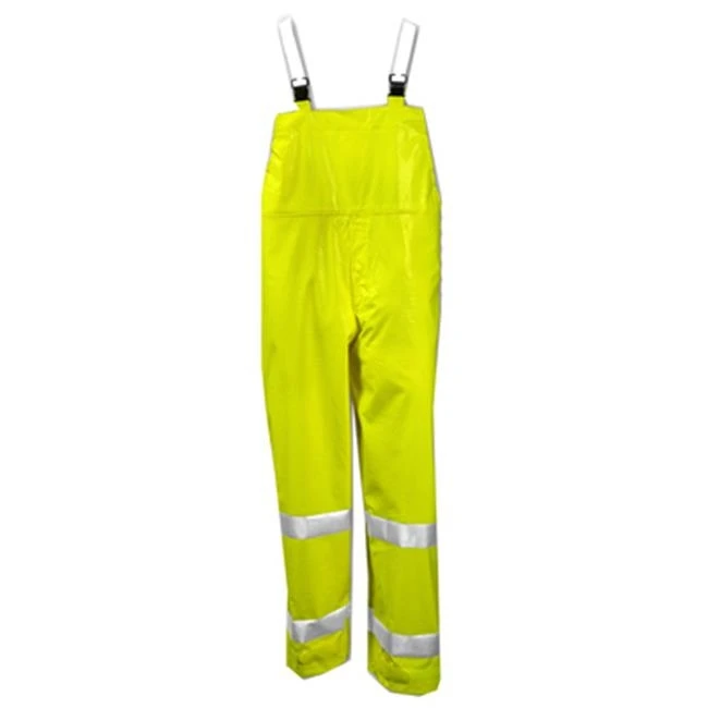 Tingley Rubber O53122.MD PVC On Polyester Overalls Medium Fluorescent Lime Yellow