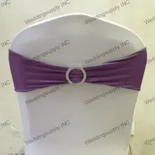 Фиолетовый спандекс Председатель группы для стула