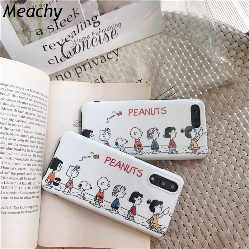

Meachy For Huawei Honor 10 Case For Huawei Mate 20 Mate 10 Pro P20 Pro Phone Case Cute Cartoon Peanuts Cover Soft Silicone Cases