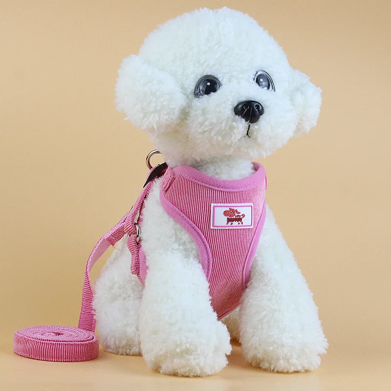 

Pets Rope Poodle Vest Type Puppy Chest Straps Pets dog collar perro pet products supplies collars harnesses leads breast-band