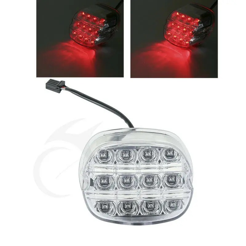 

LED Brake Tail Light Conversion W/ Red Lens For Harley Electra Softail Sportster FLHR FLHT FLTR 09-UP FLHX FLHTCSE2 FLHRSE3
