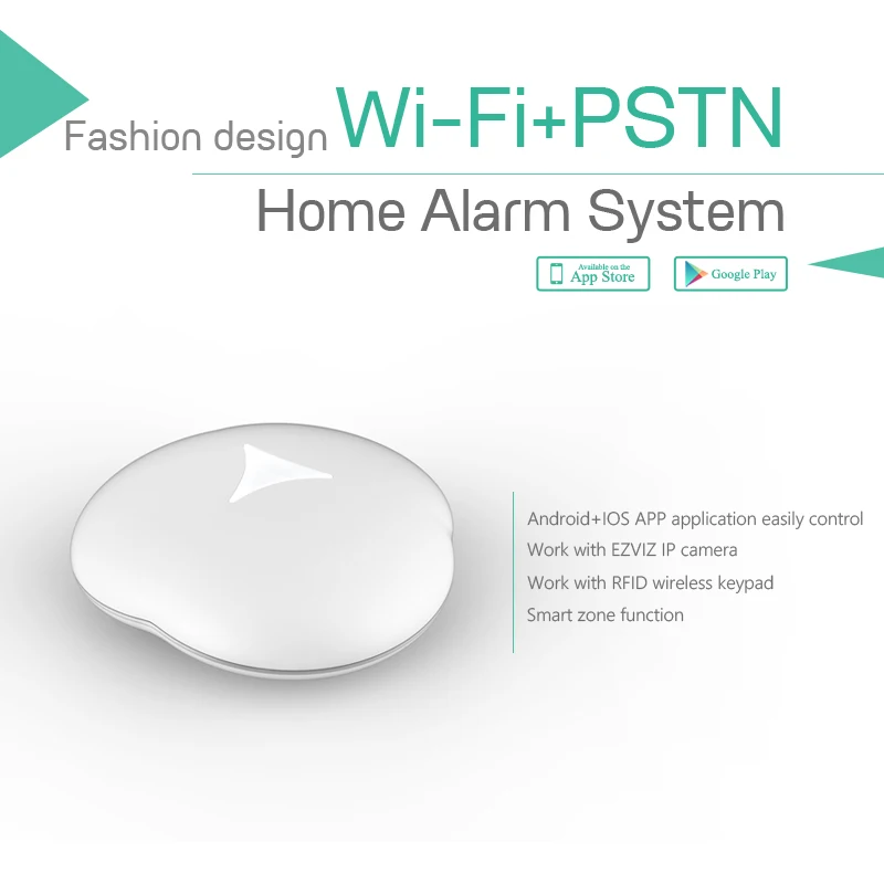 

433mhz smart home security Wifi/PSTN alarm system with 4pcs water flood detector sensor