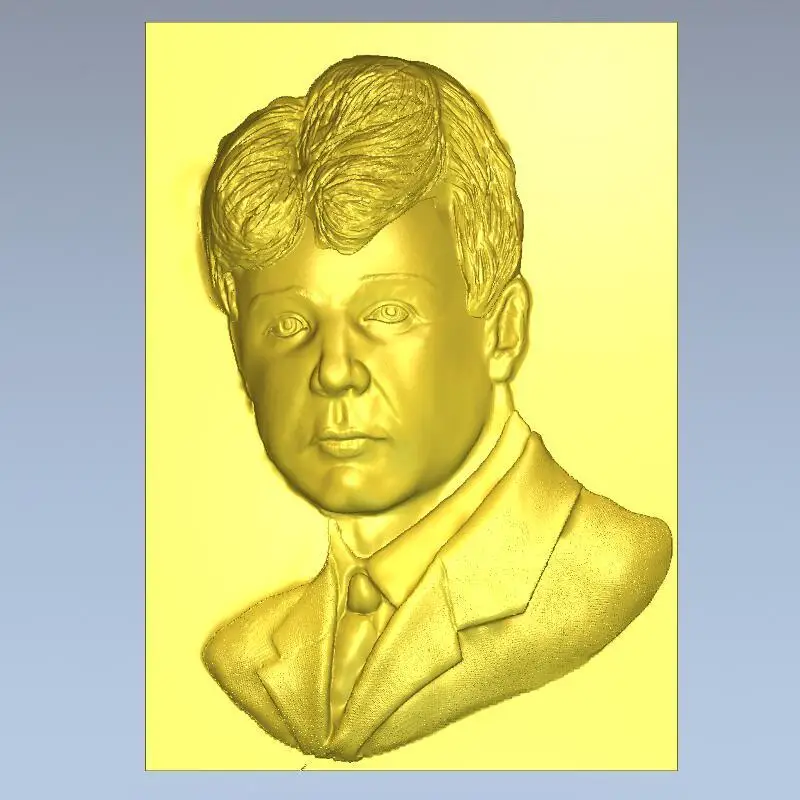 

High quality 3d model relief for cnc or 3D printers in STL file format Yesenin