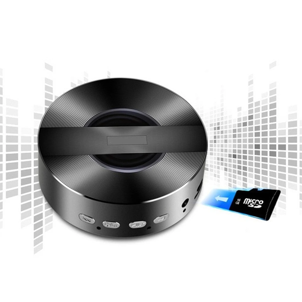 

2019 New K10 Portable Metal Mini Bluetooth Speaker Stereo Wireless Speaker Support 32GB TF Card Soundbar Anker Outdoor for Music