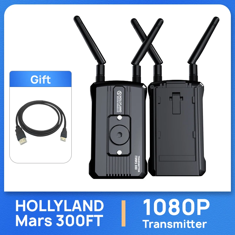 

HOLLYLAND Mars 300 300FT HDMI 1080P photography Transmitter For Camera Image Wireless HD Video Transmission Receiver