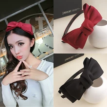 2016 Новинка Обувь для девочек Для женщин Hairbands волос держатели высокого уровня большой бантом партии Интимные аксессуары Мода Супер Мода Бесплатная доставка