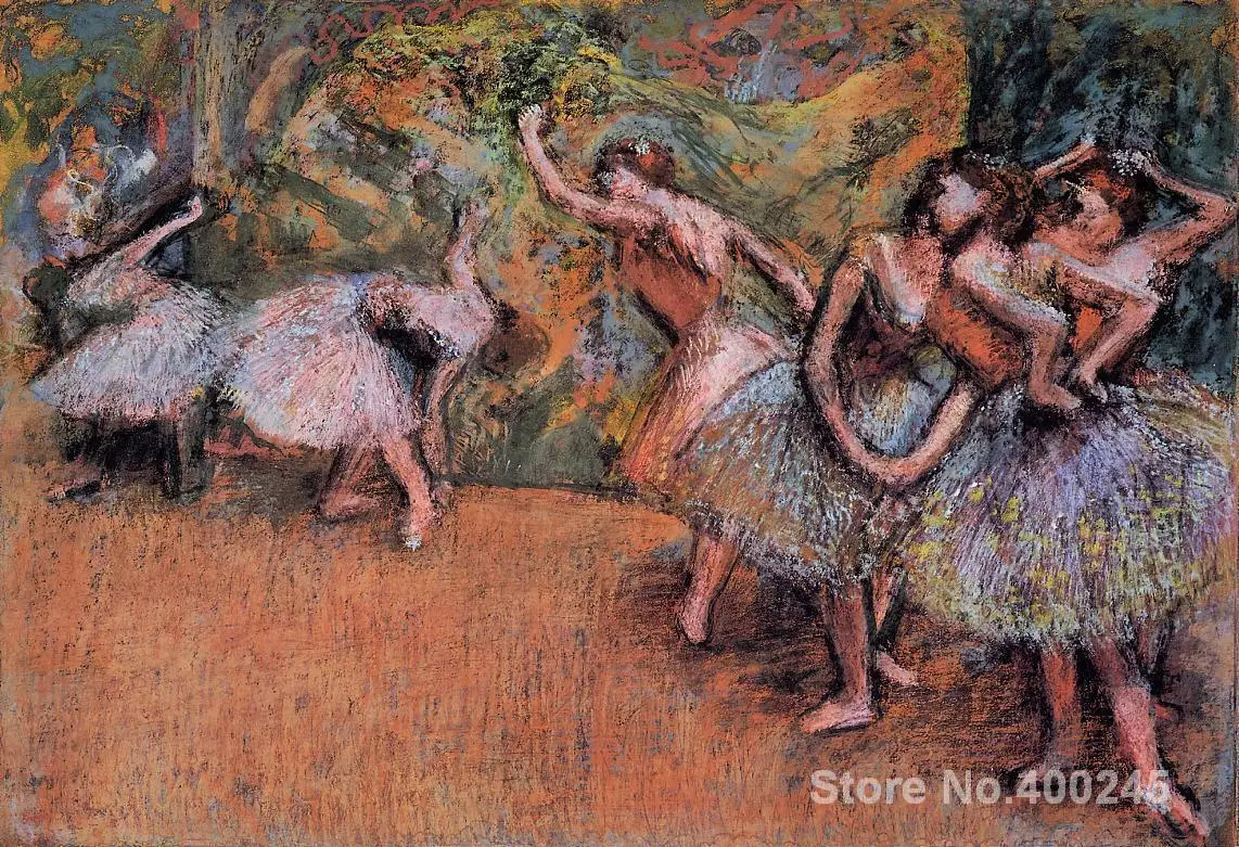 Ballet Scene by Edgar Degas paintings For sale Home Decor Hand painted