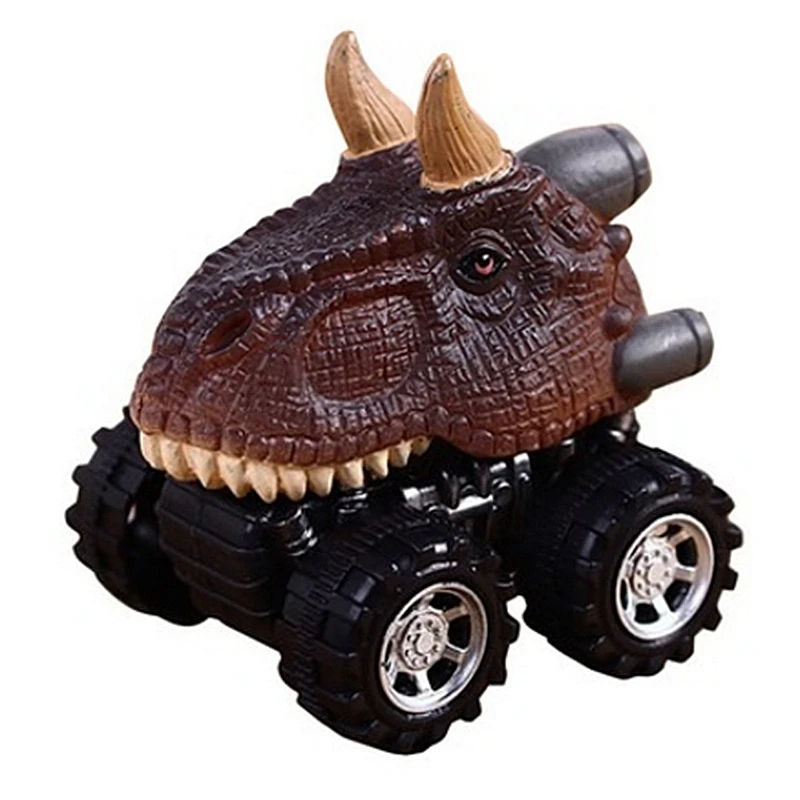 Детский день подарок игрушка динозавр модель мини игрушка автомобиль назад автомобиля подарок татанкацефалус
