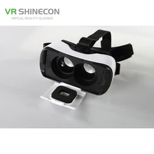 Newest Headset With Touch Button Smartphones Light Portable 3D VR Virtual Reality Glasses Headset Stereo Google VR Headset