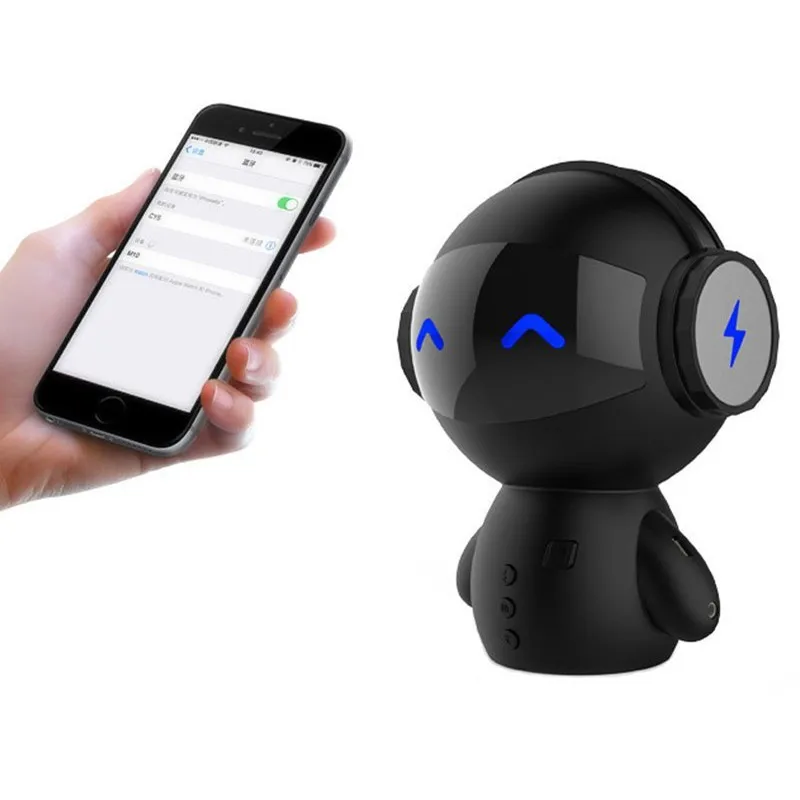 Новый инновационный робот Smart Blueototh динамик с BT CSR 3 0 Plus басы музыкальные звонки