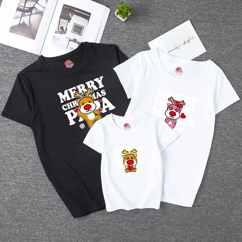 Одежда для всей семьи; одинаковые рождественские комплекты для семьи; футболка для папы и сына; одежда для папы и сына