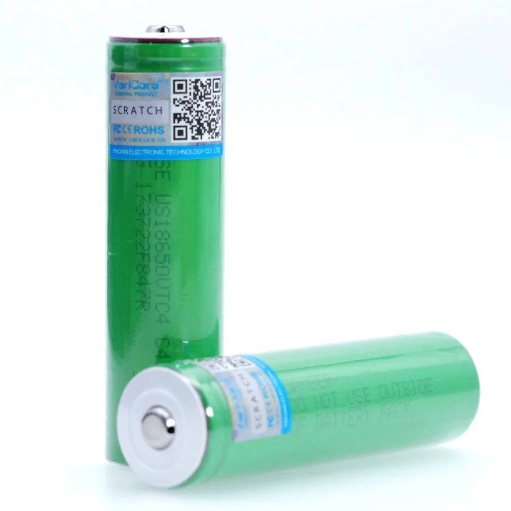 VariCore 100% оригинальный 3 6 V 18650 VTC4 2100mAh Высокий слив 30A перезаряжаемая батарея для