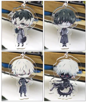 

Japanese anime figure Acrylic tokyo ghoul chan figure keychain