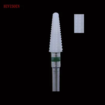 

5Pcs/Lot Conical Shape- Cross Cut - White Zirconia Ceramic Dental Lab Burs - ISO 201(XC) 4305.040