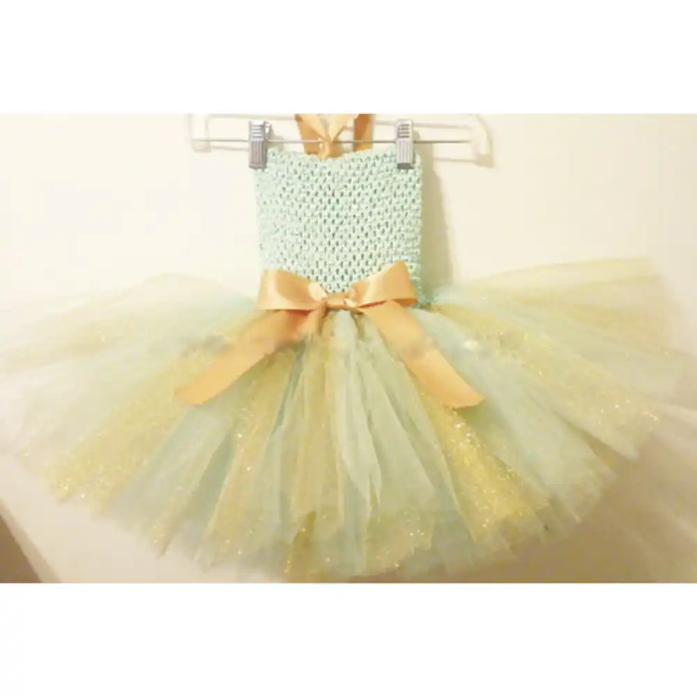 gold tutu skirt baby