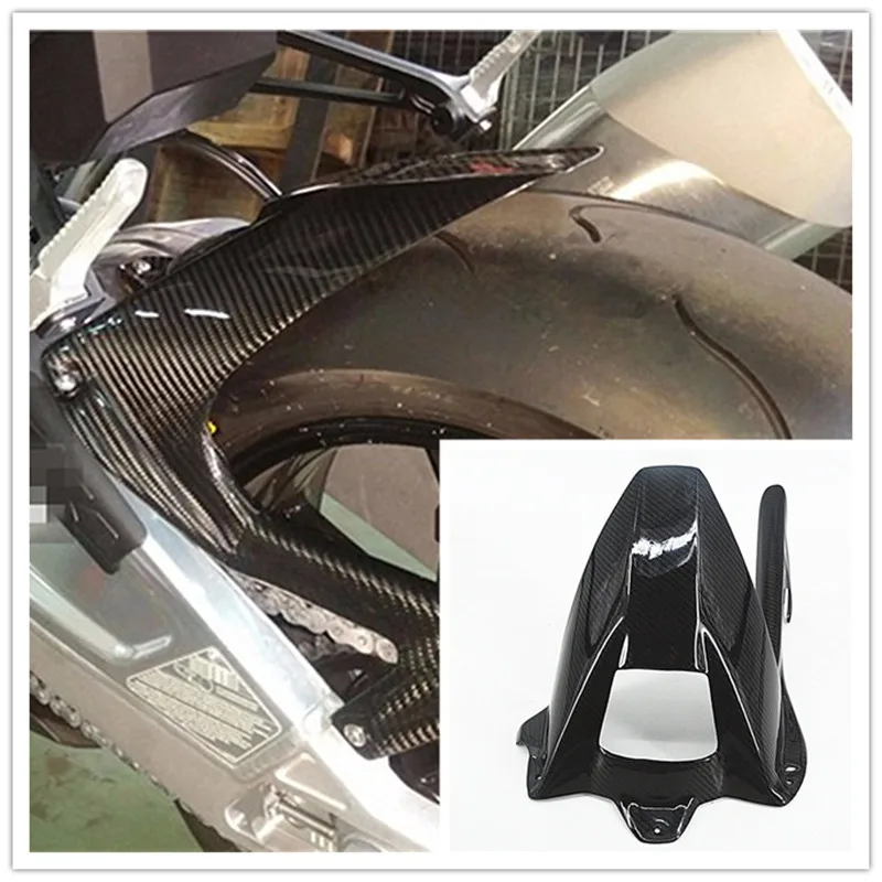 US $112.50 For BMW S1000RR 20092018 Carbon Fiber Motorcycle Rear Hugger Chain Guard  100 twill weave 2019