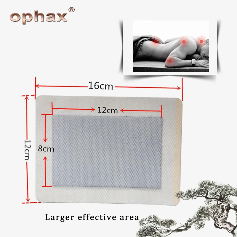 OPHAX 1 сумка размера плюс Пластыри для боли в суставах медицинские пластыри спине и
