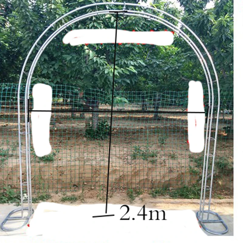 Свадебная АРКА Пергола сад металлический фон Подставка для свадьбы DIY вечерние украшения центральные дорога цитируется цветы строк 2,4x2,4 м