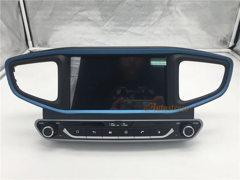 Clearance Android 9.0 Car CD DVD Player AutoStereo Unit GPS Navigation for HYUNDAI Ioniq/Ioniq Hybrid 2016-2019 Multimedia player Headunit 8
